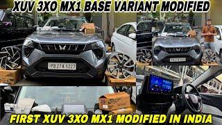 Xuv 3xo Mx1 Modified  Xuv3xo Modification  Mahindra XUV 3XO Base Model Modified 3xo Modified 2024