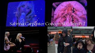 I WATCHED THE DANCERS MORE THAN SABRINA CARPENTER! SLC Trip Part 2