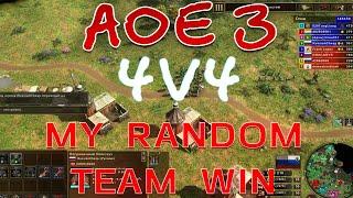  Age of Empires 3 Definitive Edition - 4 vs 4 / Random team