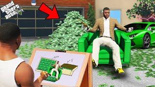 Franklin Uses Magical Painting To Become The Most Richest Person In Gta 5