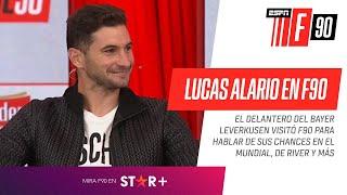 "ME GUSTARÍA VOLVER A RIVER": Lucas #Alario EN EXCLUSIVA en el estudio de F90