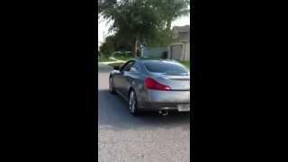 G37S Fast Intentions Exhaust and RHFC