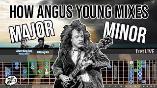 Angus Young's ICONIC SOLO on "You Shook Me All Night Long" Guitar Lesson with TAB & fretLIVE - AC/DC