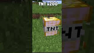 TYPES OF TNT  #minecraft