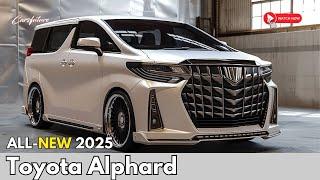 All New 2025 Toyota Alphard Launched! - The Pinnacle of Luxury and Space in Minivans!