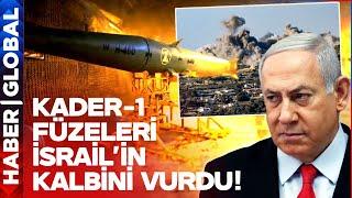 Kader-1 Füzeleri İsrail'e Nefes Aldırmadı! İsrail'in Uykusunu Kaçıran Saldırı!