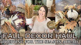 FALL HOME DECOR HAUL 2024/HOW TO PREP FOR EARLY FALL DECORATING/FALL DECORATING INSPIRATION 2024