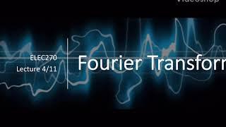 Lecture 4 - Fourier Transform