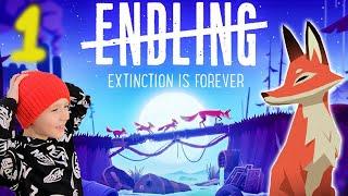 Игра про Лису - симулятор лисички - прохождение Endling - Extinction is Forever #1 эпизод