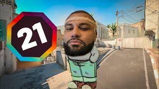 Apenas um cara tranquilo jogando Dust 2 com os amigos