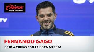 Fernando Gago dejó a Chivas con la Boca abierta