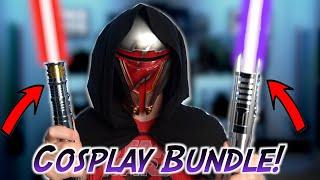 New Darth Revan Neopixel Lightsabers and Helmet! (Artsabers)