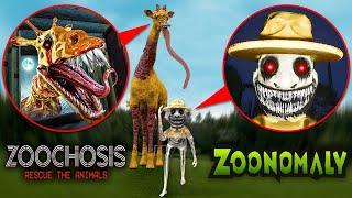 Drone Catches ZOOCHOSIS MONSTERS vs ZOONOMALY MONSTERS IN REAL LIFE!! (ZOO MOVIE)