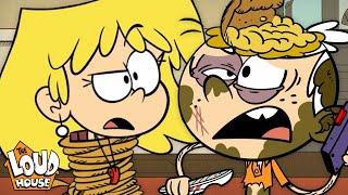 Loud House Babysitting Fails!  w/ Lincoln, Leni, Lori & Baby Lily | The Loud House