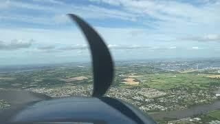 Anflug auf Cork, Irland (EICK)