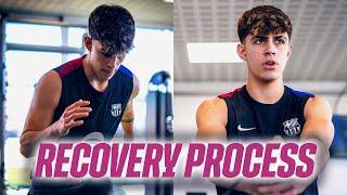 MARC BERNAL WORKING HARD ON RECOVERY | FC Barcelona 