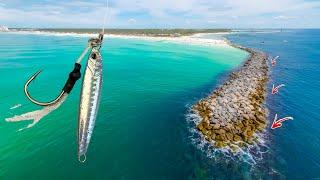 Fishing Florida's HOTTEST Jetty with This Unconventional Technique!