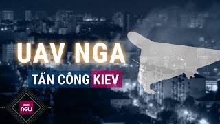 Loạt máy bay không người lái của Nga dồn dập tập kích, thủ đô Kiev của Ukraine rung chuyển | VTC Now