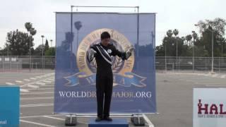 Kevin Chang-2013 WDMA Drum Major Championship Competition-4/13/2013