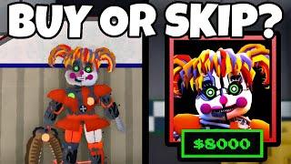 Is The NEW SCRAP BABY Unit WORTH IT? - Roblox Five Nights TD (FNTD)