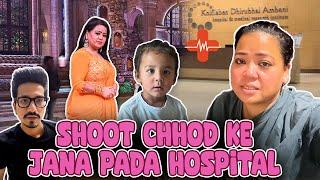 Shoot Chhod Ke Jana Pada Hospital | Bharti Singh | Haarsh Limbachiyaa | Golla