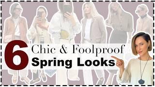 Spring Outfits Made Simple: 6 Foolproof Formulas for Women 35+