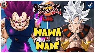 DBFZ Wawa vs Wade (GokuUI, Vegito, Gohan) vs (VegetaSSB, Cell, A18)