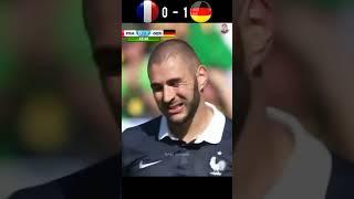 France vs Germany 2014 FIFA World Cup quarter final Highlights #shorts #football #youtube  #worldcup