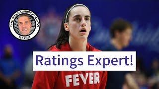 Caitlin Clark Gives Her Thoughts on NBA Ratings Discussion!