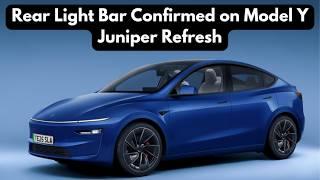 Rear Light Bar Confirmed on Model Y Refresh