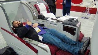 Qatar Airways Business Class seat tour