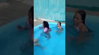 desafio na piscina