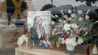 Memorial For Murder Victim Brianna Kupfer Croft House Los Angeles California USA January 17, 2022