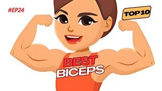 10 BEST FEMALE BICEPS | discover number 1 it WILL SURPRISE you