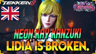 Tekken 8 ▰ LIDIA Pro Gameplay by Neon Kay Kanzuki - Insane Combos & Techniques