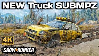 New Truck SUBMPZ In SnowRunner Season 15 #snowrunner #offroad #truck