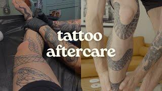 how to take care of your new tattoo