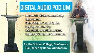 Digital Podium|| l Multifunction Podium| School College Digital Podium| Sound MIC Inbuilt l jaiGuru