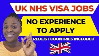 UK NHS Visa Sponsorship Jobs With No Experience | No IELTS