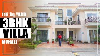 (आलीशान घर) 3BHK Villa In Mohali |  चंडीगढ़ के नज़दीक Ready To Move घर