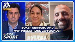 Professional Boxer Amanda Serrano And MVP Promotions Co-Founder