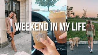 weekend vlog: ordering new furniture, fall drinks, exploring + golf museum date!