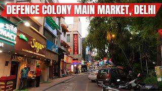 A Walk Around Defence Colony Main Market, Delhi || Places of Importance and Interests at this Market