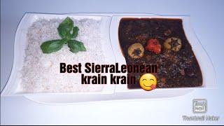 How to make-the best Sierra Leonean krain krain|Molokhiya|Ayoyo  |Jute|Ewado|delicious African food