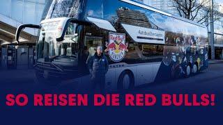 So Reisen die Red Bulls | Führung von Maxi Kastner durch den Mannschaftsbus | Red Bull München 2021