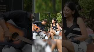 Jhopdi K love story singing prank on cute girls || #shorts #singing #prank @team_jhopdi_k