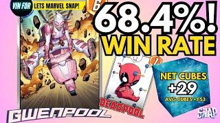 GAIN Cubes FAST! with this Gwenpool Destroy deck in Marvel Snap!