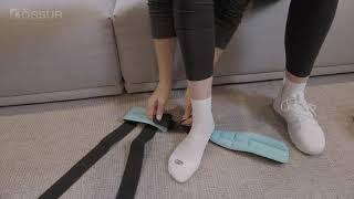 Formfit Foam Ankle Stirrup - User fitting tutorial