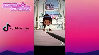 Dress to Impress- Toca Tiktok Rp WITH VOICE