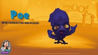 Zooba Poe The Crow NEW Character